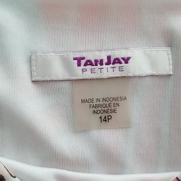 TanJay flowy short-sleeved top - Picture 4 of 5